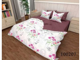 Комплект постельного белья "Цветочный романс 2" 100207
