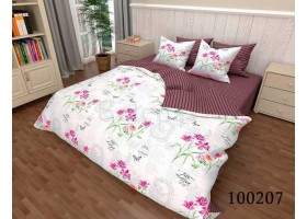 Комплект постельного белья "Цветочный романс 2" 100207