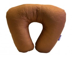 Подушка-рогалик "Путешественница" 38 * 43 * 10