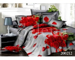 Комплект постельного белья "Букет красных роз" 200212