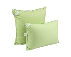 Подушка 70х70 бамбуковая салатовая