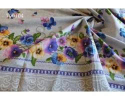 Скатерть "Фиалки" ТМ Selena 700104 Скатерть "Фиалки" ТМ Selena 700104